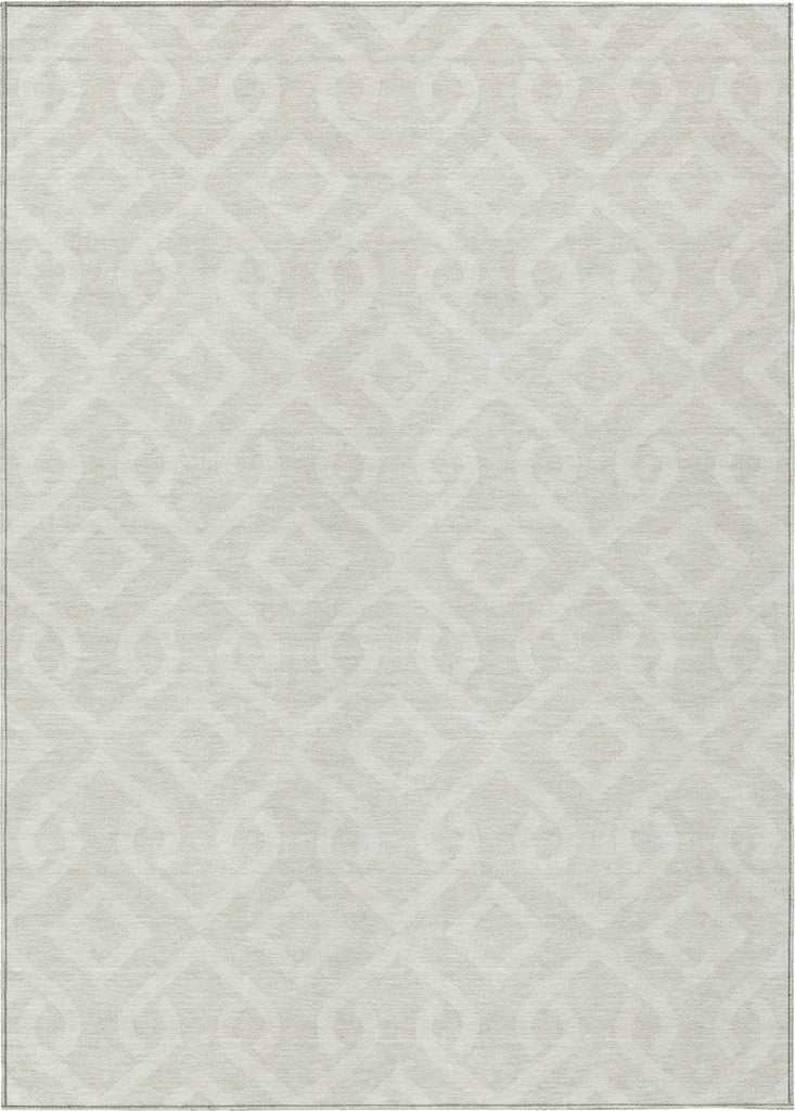 Piper Looms Chantille Geometric ACN621 Ivory Area Rug