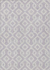 Piper Looms Chantille Geometric ACN621 Lavender Area Rug