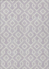 Piper Looms Chantille Geometric ACN621 Lavender Area Rug