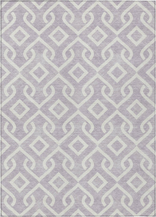 Piper Looms Chantille Geometric ACN621 Lavender Area Rug