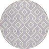 Piper Looms Chantille Geometric ACN621 Lavender Area Rug