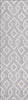 Piper Looms Chantille Geometric ACN621 Lavender Area Rug