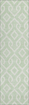Piper Looms Chantille Geometric ACN621 Mint Area Rug