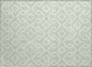 Piper Looms Chantille Geometric ACN621 Mint Area Rug