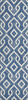 Piper Looms Chantille Geometric ACN621 Navy Area Rug