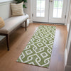 Piper Looms Chantille Geometric ACN621 Olive Area Rug
