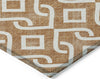 Piper Looms Chantille Geometric ACN621 Paprika Area Rug