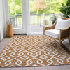 Piper Looms Chantille Geometric ACN621 Paprika Area Rug