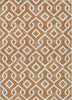 Piper Looms Chantille Geometric ACN621 Paprika Area Rug