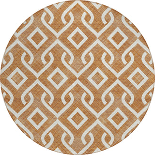 Piper Looms Chantille Geometric ACN621 Paprika Area Rug