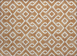 Piper Looms Chantille Geometric ACN621 Paprika Area Rug