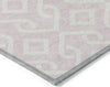 Piper Looms Chantille Geometric ACN621 Pink Area Rug