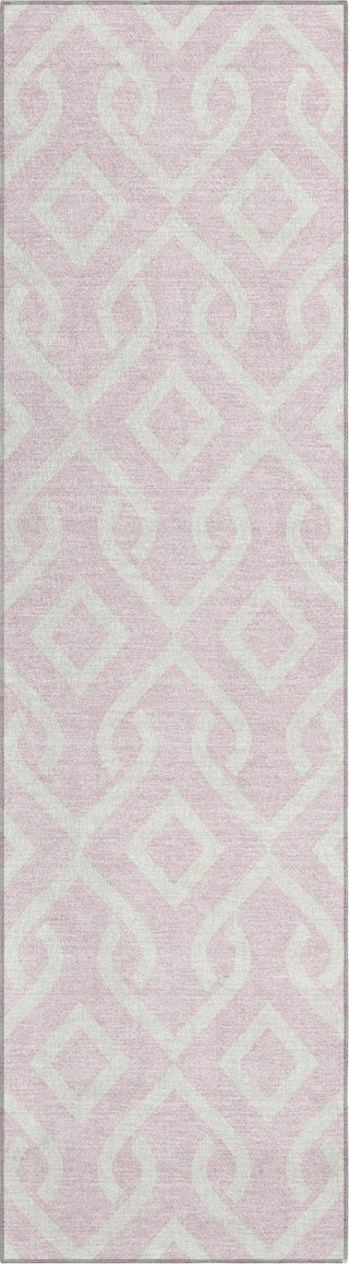 Piper Looms Chantille Geometric ACN621 Pink Area Rug