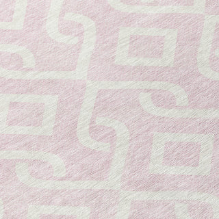 Piper Looms Chantille Geometric ACN621 Pink Area Rug