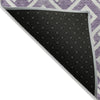 Piper Looms Chantille Geometric ACN621 Purple Area Rug