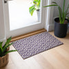 Piper Looms Chantille Geometric ACN621 Purple Area Rug