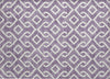 Piper Looms Chantille Geometric ACN621 Purple Area Rug