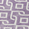 Piper Looms Chantille Geometric ACN621 Purple Area Rug