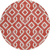 Piper Looms Chantille Geometric ACN621 Red Area Rug