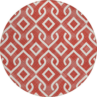 Piper Looms Chantille Geometric ACN621 Red Area Rug