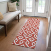 Piper Looms Chantille Geometric ACN621 Red Area Rug