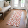 Piper Looms Chantille Geometric ACN621 Salmon Area Rug