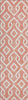 Piper Looms Chantille Geometric ACN621 Salmon Area Rug