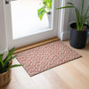 Piper Looms Chantille Geometric ACN621 Salmon Area Rug