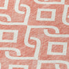 Piper Looms Chantille Geometric ACN621 Salmon Area Rug