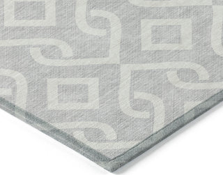 Piper Looms Chantille Geometric ACN621 Silver Area Rug