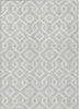 Piper Looms Chantille Geometric ACN621 Silver Area Rug