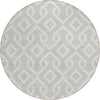 Piper Looms Chantille Geometric ACN621 Silver Area Rug