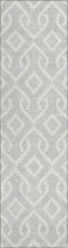Piper Looms Chantille Geometric ACN621 Silver Area Rug