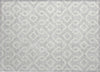 Piper Looms Chantille Geometric ACN621 Silver Area Rug