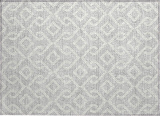 Piper Looms Chantille Geometric ACN621 Silver Area Rug