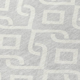 Piper Looms Chantille Geometric ACN621 Silver Area Rug