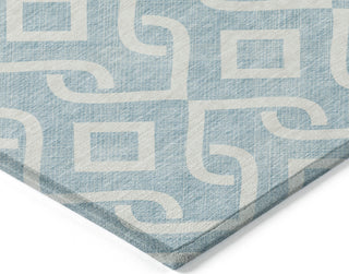 Piper Looms Chantille Geometric ACN621 Sky Area Rug