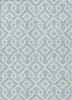 Piper Looms Chantille Geometric ACN621 Sky Area Rug