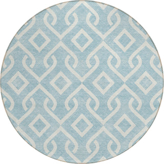 Piper Looms Chantille Geometric ACN621 Sky Area Rug