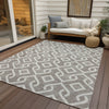 Piper Looms Chantille Geometric ACN621 Taupe Area Rug