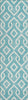 Piper Looms Chantille Geometric ACN621 Teal Area Rug