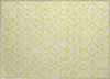 Piper Looms Chantille Geometric ACN621 Yellow Area Rug