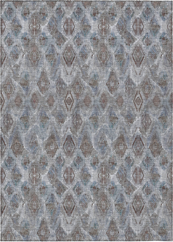 Piper Looms Chantille Diamond ACN622 Blue Area Rug