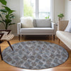 Piper Looms Chantille Diamond ACN622 Blue Area Rug