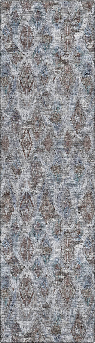 Piper Looms Chantille Diamond ACN622 Blue Area Rug