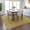 Piper Looms Chantille Diamond ACN622 Gold Area Rug