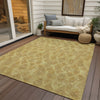 Piper Looms Chantille Diamond ACN622 Gold Area Rug