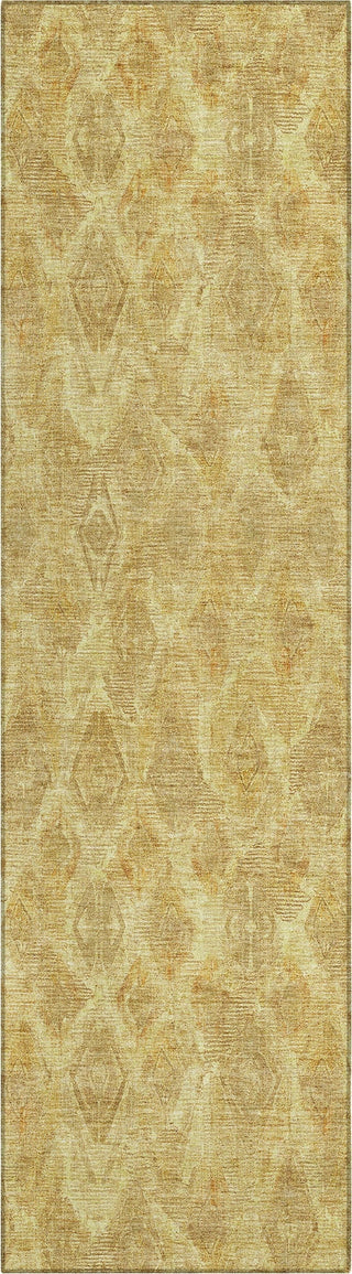 Piper Looms Chantille Diamond ACN622 Gold Area Rug