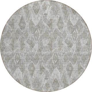 Piper Looms Chantille Diamond ACN622 Silver Area Rug