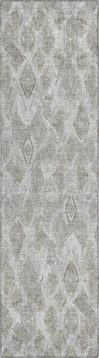 Piper Looms Chantille Diamond ACN622 Silver Area Rug